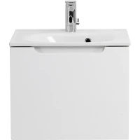 Тумба под раковину BelBagno Etna 50 ETNA-500-1C-SO-BL-P подвесная Bianco Lucido МДФ / ЛДСП