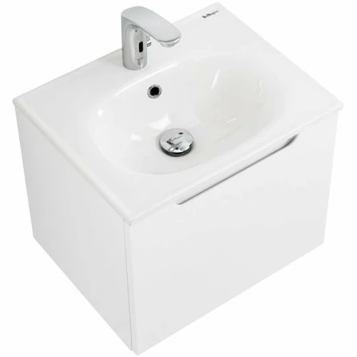 Тумба под раковину BelBagno Etna 50 ETNA-500-1C-SO-BL-P подвесная Bianco Lucido МДФ / ЛДСП