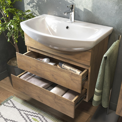 Тумба под раковину Vigo Wing 60 tp.WIN.BAL.60.2Y подвесная цвет Дуб золотой