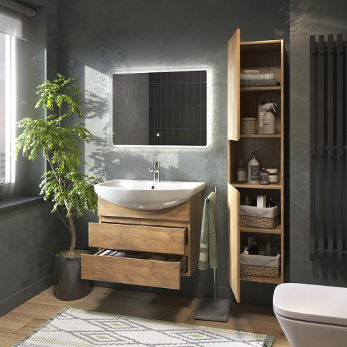 Тумба под раковину Vigo Wing 60 tp.WIN.BAL.60.2Y подвесная цвет Дуб золотой