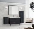Тумба под раковину Cezares Tiffany 100 54952 подвесная Nero grafite МДФ / ЛДСП
