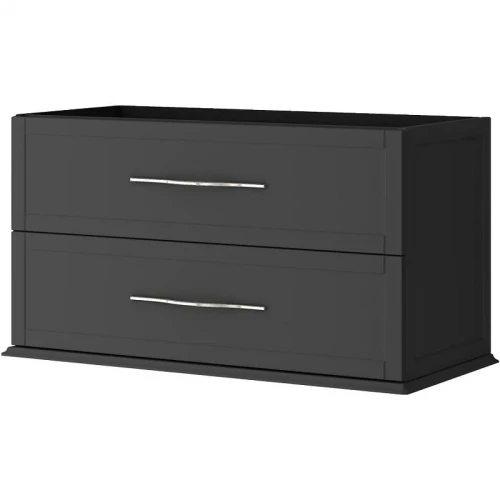Тумба под раковину Cezares Tiffany 100 54952 подвесная Nero grafite МДФ / ЛДСП