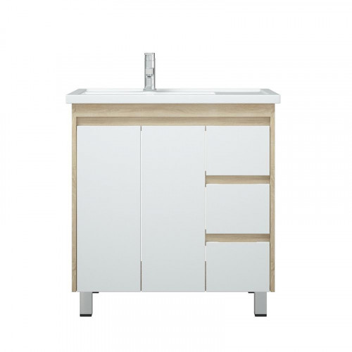 Тумба под раковину Corozo Остин 80 SD-00000547 цвет Белый