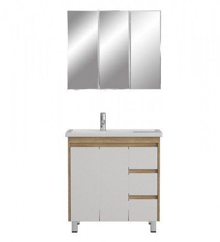 Тумба под раковину Corozo Остин 80 SD-00000547 цвет Белый