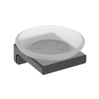 Мыльница AQUAme Tivoli AQM7314GM цвет Оружейный металл