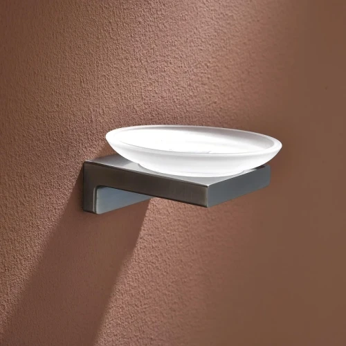 Мыльница AQUAme Tivoli AQM7314GM цвет Оружейный металл