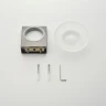 Мыльница AQUAme Tivoli AQM7314GM цвет Оружейный металл