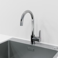 Смеситель для кухни Laparet Molera N3063402LPT Хром латунь