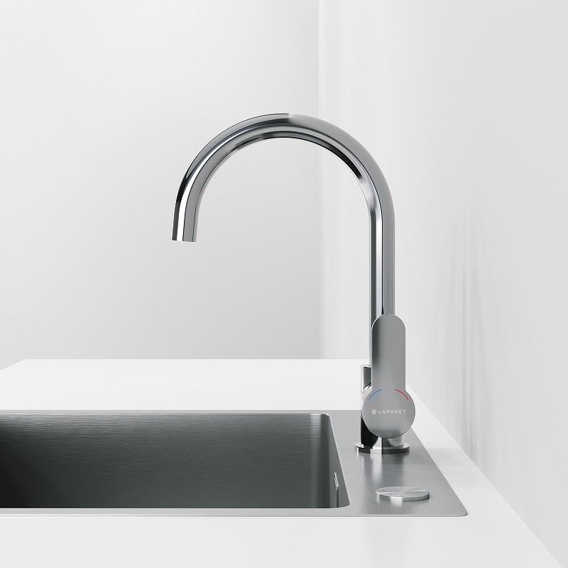 Смеситель для кухни Laparet Molera N3063402LPT Хром латунь