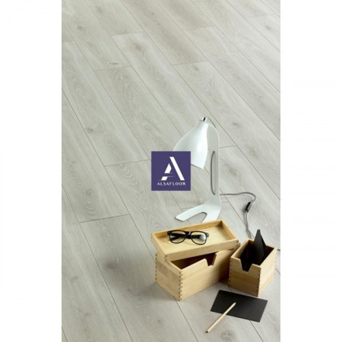 Ламинат Alsafloor Osmoze Дуб Серый O448 1286х192х8 белый дуб 33 Франция