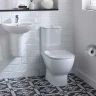 Унитаз компакт Ideal Standard Tesi T008701 без бачка и сиденья фарфор напольный