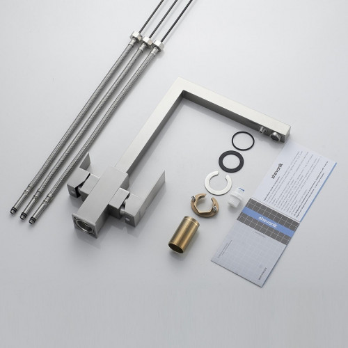 Смеситель для кухни Shevanik S148L цвет Сатин