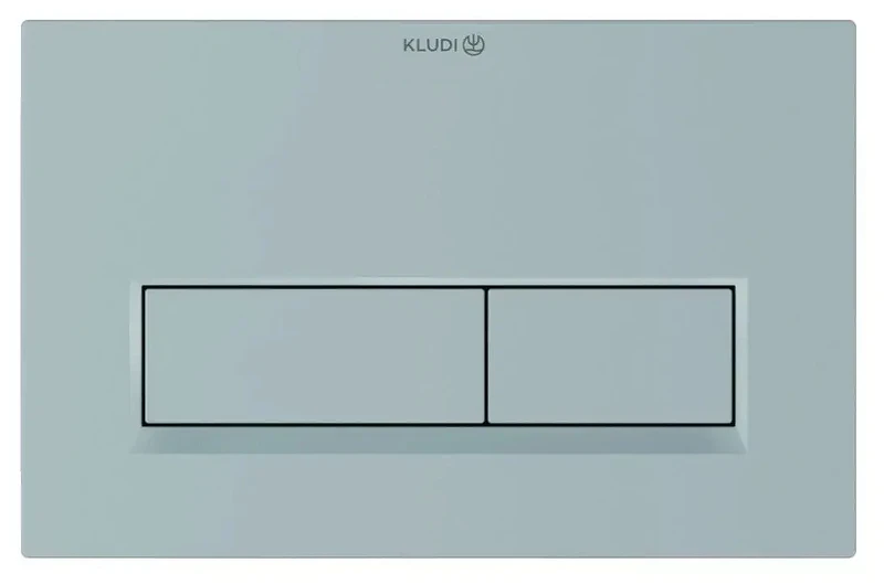 Кнопка смыва для инсталляции Kludi Unifix 32PP01O4 цвет Голубой матовый