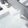 Смеситель для раковины Shevanik S4501C цвет Белый