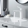 Смеситель для раковины Shevanik S4501C цвет Белый