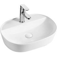 Раковина WeltWasser Elbach 2202 50 10000003824 Белый глянец фаянс накладная