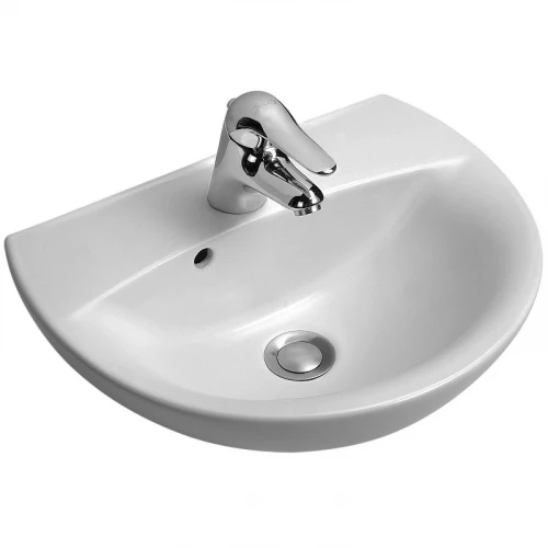 Раковина Jacob Delafon Patio 45 E4152-00 Белая фарфор подвесная