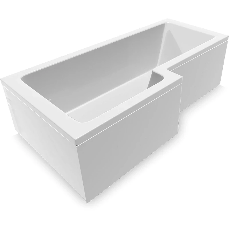 Акриловая ванна Vayer Options 165x85 L Гл000023294 без гидромассажа
