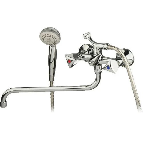 Смеситель для ванны Melodia della vita Dinatro MDV40141 универсальный Хром