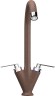 Смеситель для кухни Ulgran Classic U-011-307 Терракот латунь