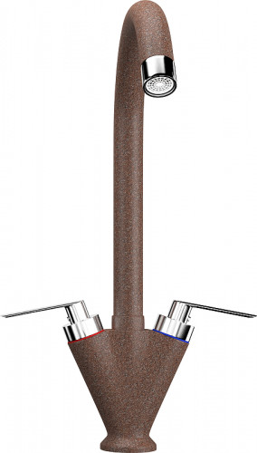 Смеситель для кухни Ulgran Classic U-011-307 Терракот латунь