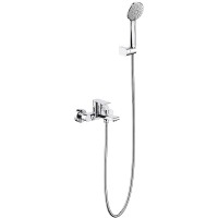 Смеситель для ванны Aquatek Лира AQ1449CR Хром латунь на стену