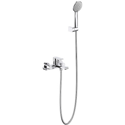 Смеситель для ванны Aquatek Лира AQ1449CR Хром латунь на стену
