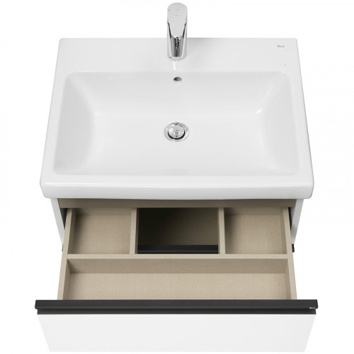 Тумба под раковину Roca Domi 60 A857458806 подвесная Белый глянец