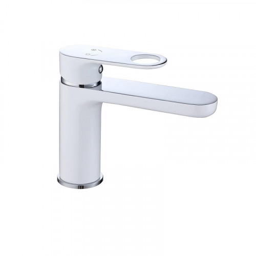 Смеситель для раковины D-Lin D110377-C цвет  Белый