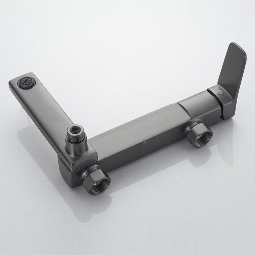 Смеситель для ванны Shevanik S99T S9952T цвет Оружейная сталь