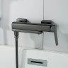 Смеситель для ванны Shevanik S99T S9952T цвет Оружейная сталь