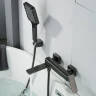 Смеситель для ванны Shevanik S99T S9952T цвет Оружейная сталь