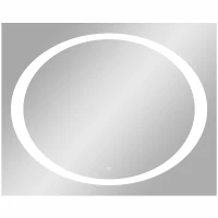 Зеркало Континент Galaxy 1000x800 ЗЛП28 с подсветкой с сенсорным выключателем МДФ / ЛДСП, стекло
