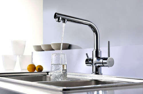 Смеситель для кухни Lemark Comfort LM3060C Хром латунь