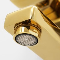 Душевая система WasserKRAFT Sauer A17101 Золото латунь на стену