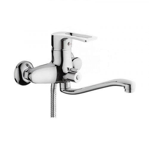 Смеситель для ванны D-Lin D146422-2 универсальный цвет Хром