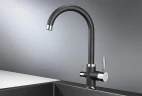 Смеситель для кухни Granula 2168 цвет Черный