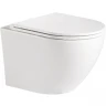 Унитаз BelBagno Sfera-R BB046CHR подвесной без сиденья фаянс подвесной