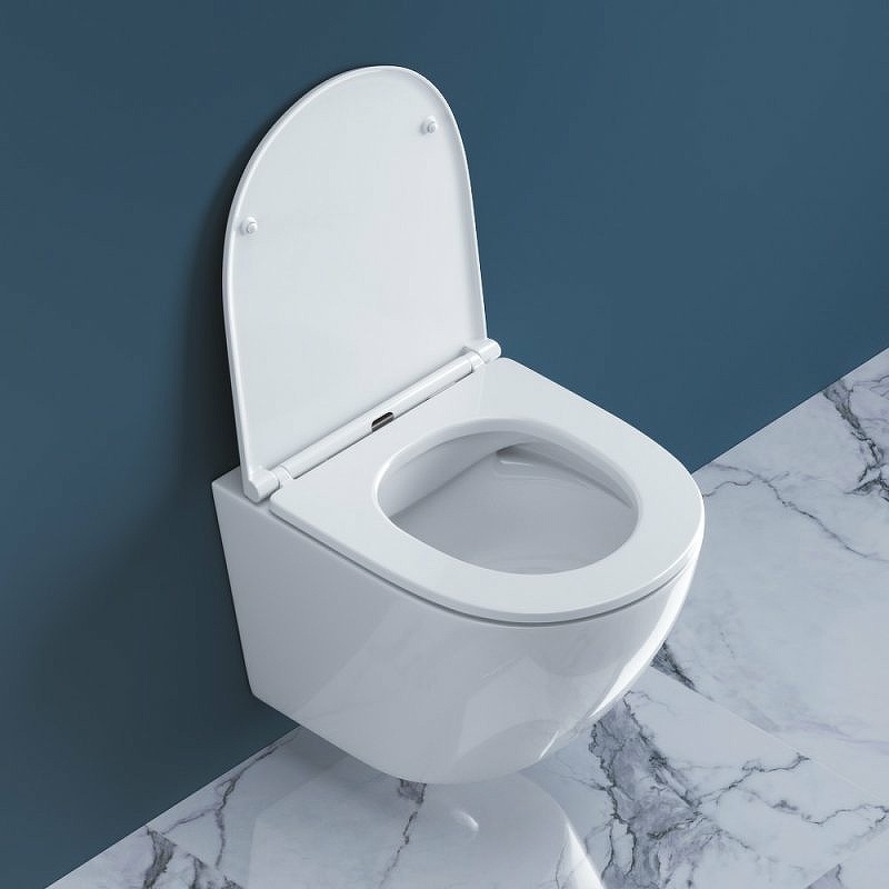 Унитаз BelBagno Sfera-R BB046CHR подвесной без сиденья фаянс подвесной