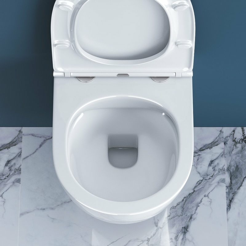 Унитаз BelBagno Sfera-R BB046CHR подвесной без сиденья фаянс подвесной