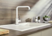 Смеситель для кухни Blanco Mili 525127 Белый Хром латунь