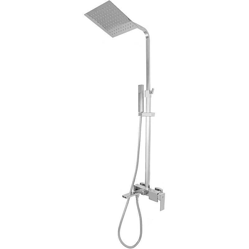 Душевая система Agger Great A2893300 Хром латунь на стену