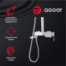 Душевая система Agger Great A2893300 Хром латунь на стену