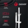 Душевая система Agger Great A2893300 Хром латунь на стену