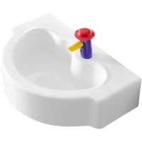 Раковина Geberit Bambini 60 326060000 детская Белая фарфор подвесная