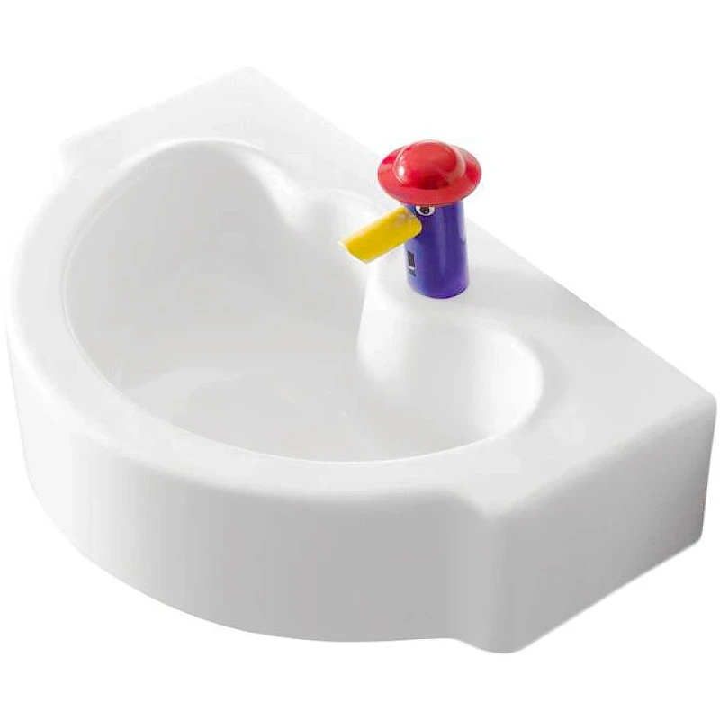 Раковина Geberit Bambini 60 326060000 детская Белая фарфор подвесная