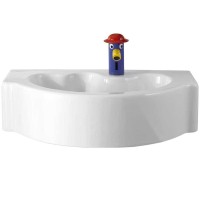 Раковина Geberit Bambini 60 326060000 детская Белая фарфор подвесная