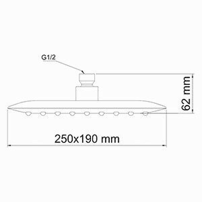 Душевая система WasserKRAFT A13031 Хром латунь