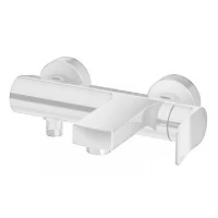 Смеситель для ванны Paffoni Tilt TI022BO цвет Белый матовый