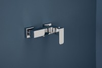 Смеситель для душа Aquanet Cubic SD90447 187231 Хром латунь на стену